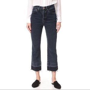 ayr styx jeans flare high rise gray size 28 DR